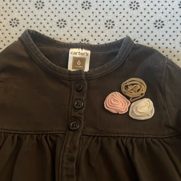 🛍CUTE LITTLE GIRLS LONG SLEEVE SHIRT  SIZE 6 MONTHS 🛍 - Picture 2 of 5